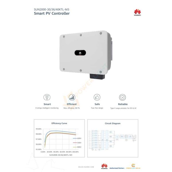 Smart PV Controller (SUN2000-30/36/40KTL-M3)