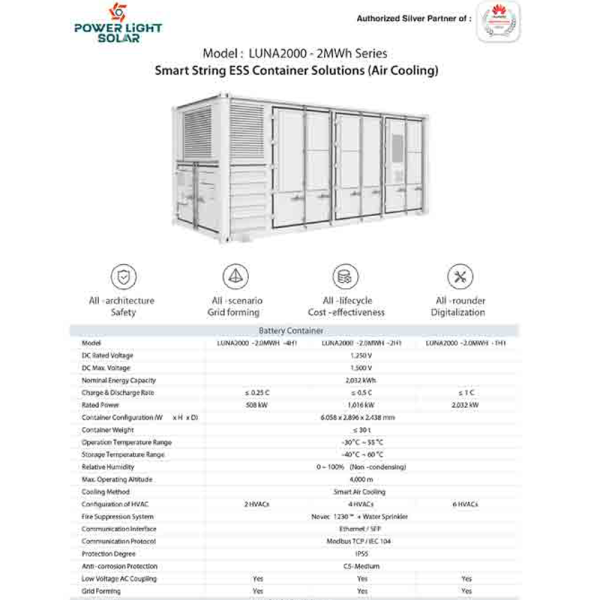 LUNA2000 - 2MWh Series